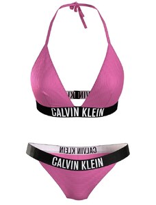 Dámské plavky Calvin Klein KW0KW02387 + KW0KW02392 RůžováP