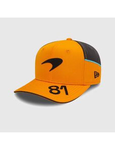 Produkty New Era Týmová kšiltovka Oscar Piastri - McLaren F1 2024 oranžová - SM