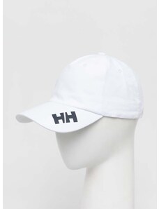 Kšiltovka Helly Hansen bílá barva, s potiskem, 67517