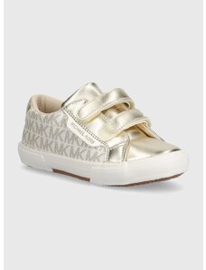 Dětské sneakers boty Michael Kors zlatá barva