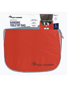 Cestovní kosmetická taštička Sea to Summit Ultra-Sil Hanging Toiletry Bag spicy orange