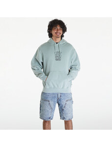 Pánská mikina Vans Crash Stack Loose Pullover Hoodie Iceberg Green