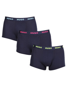 3PACK pánské boxerky Hugo Boss vícebarevné