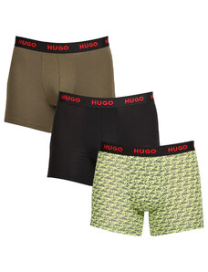 3PACK pánské boxerky Hugo Boss vícebarevné