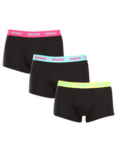 3PACK pánské boxerky Hugo Boss vícebarevné