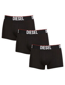3PACK pánské boxerky Diesel černé