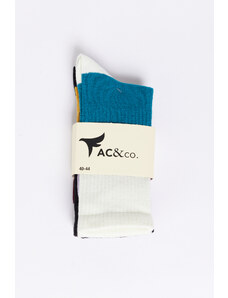 AC&Co / Altınyıldız Classics Men's Mixed Pattern 3-pack Socket Socks