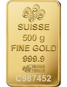 PAMP Fortuna zlatý slitek 500 g