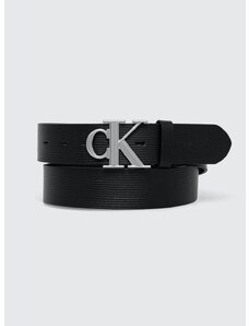 Kožený pásek Calvin Klein Jeans pánský, černá barva, K50K511168