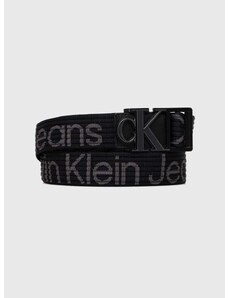 Pásek Calvin Klein Jeans pánský, černá barva, K50K511819