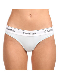 Dámská tanga Calvin Klein modrá (F3786E-LKW)