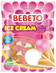 Bebeto jelly gum 80g - Ice Cream