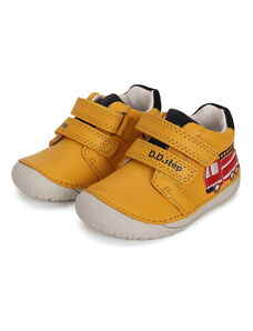 D.D.STEP chlapecká kotníčková obuv BAREFOOT S070-41783A žlutá