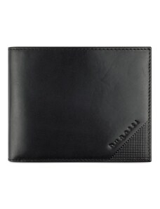 Bugatti Pánská kožená peněženka RFID Nobile Wallet With Flap 49125401 černá