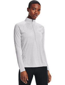 Dámská mikina Under Armour Tech 1/2 Zip - Twist Halo Gray