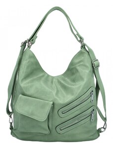 Dámský kabelko/batoh zelenomodrý - Romina & Co Bags Marjorine modrá
