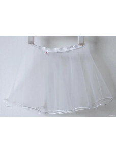 Tréninková baletní sukně bílá