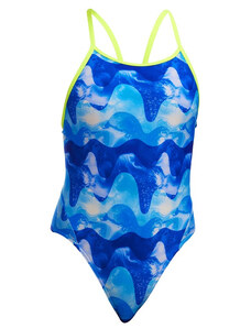 Funkita Dive In Diamond Back One Piece Girls 140cm