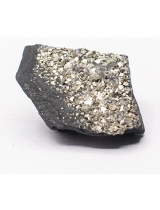 Milujeme Kameny Šungit s pyritem - surový kámen SP18