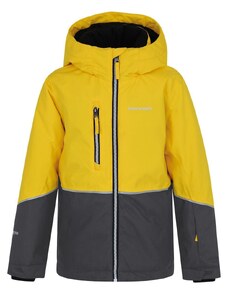 Chlapecká lyžařská bunda Hannah ANAKIN JR vibrant yellow/dark grey melange