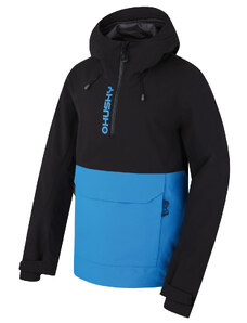 Pánská outdoor bunda HUSKY Nabbi M black/neon blue