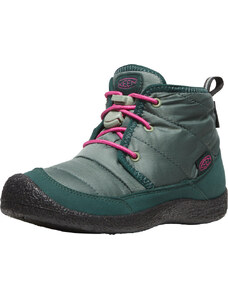 Keen HOWSER II CHUKKA WP YOUTH dark forest/fuchsia purple