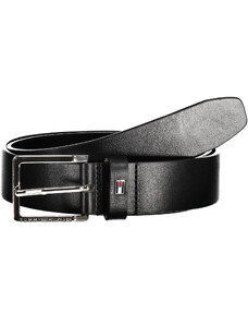 TOMMY HILFIGER MEN&NO39,S BLACK LEATHER BELT