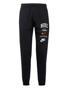 Nike Sportswear Kalhoty 'CLUB' oranžová / černá / bílá