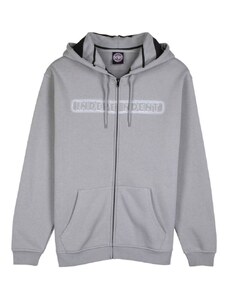 IKINA INDEPENDENT Bar Stitch Zip Hood - šedá -