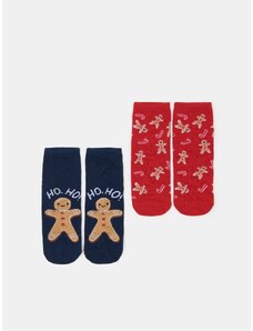 Sinsay - Sada 2 párů ponožek - vícebarevná
