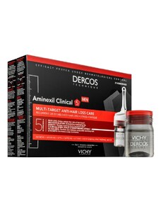 Vichy Dercos Men Aminexil Clinical 5 vlasová kúra proti vypadávání vlasů 21x6 ml
