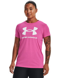 Dámské tričko Under Armour Sportstyle Logo Ss Pink