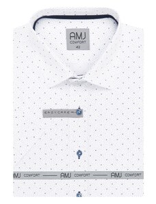 Pánská košile krátký rukáv AMJ VKSBR 1368 Slim Fit Comfort