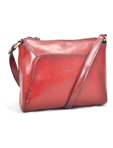 Luxusní kožená kabelka Katana 82361 08 červená