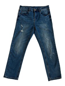 Modré trhané džíny Tatuum