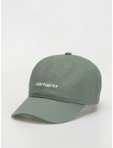 Carhartt WIP Canvas Script (park/white)zelená