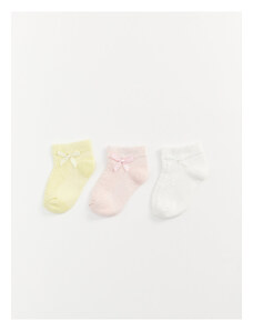 LC Waikiki 3-Pack Basic Baby Girl Socks