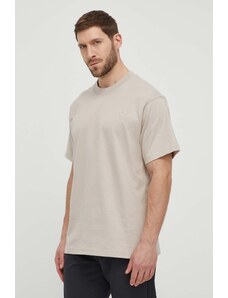 Bavlněné tričko adidas Originals Adicolor Contempo Tee béžová barva, s aplikací, IP2773