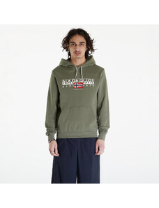 Pánská mikina Napapijri B-Aylmer Hoodie Green Lichen