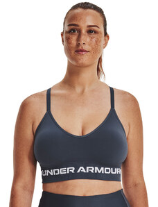 Podprsenka Under Armour Seamless Low Long Bra Gray