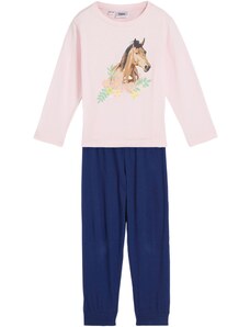 bonprix Dívčí pyžamo Růžová