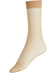 bonprix Jemné punčochové ponožky 20 DEN (10 párů) Béžová