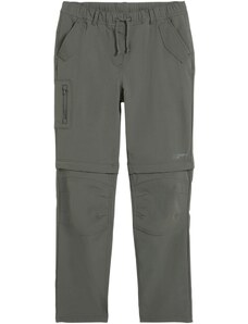 bonprix Chlapecké funkční kalhoty s odnímatelnými nohavicemi Šedá