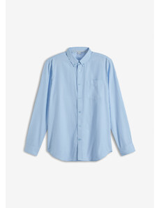 bonprix Essential košile Oxford s dlouhým rukávem Modrá