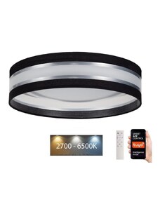 Belis LED Stmívatelné stropní svítidlo SMART CORAL LED/24W/230V Wi-Fi Tuya černá + DO BE0874