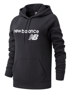 Mikina New Balance NB Classic Core Fleece Hoodie BK W WT03810BK