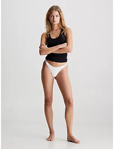 Spodní prádlo Dámské kalhotky STRING THONG (DIPPED) 000QD5154E100 - Calvin Klein
