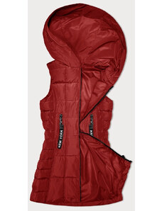 Červená dámská vesta s kapucí S'West (B8225-4)
