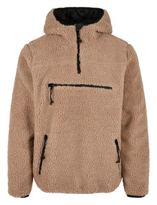 Brandit Teddyfleece Worker Pullover Jacket camel