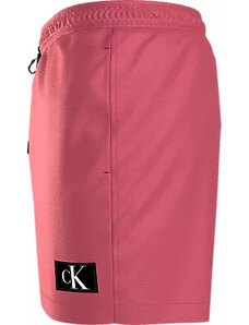 Pánské plavky Tkaný spodní díl MEDIUM DRAWSTRING KM0KM00980TBK - Calvin Klein